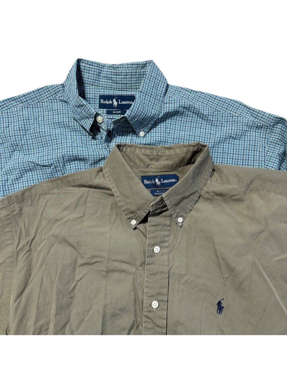 Ralph Lauren Bundle Men's Sz Large Blake Button-Down Shirts Classic Fit